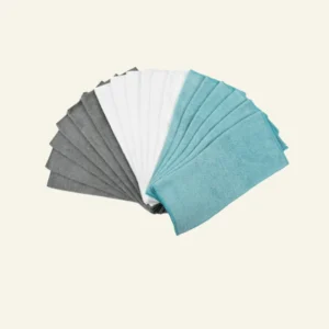 Mainstays Microfiber Assorted Solid Colors Dishcloths, 18 Piece