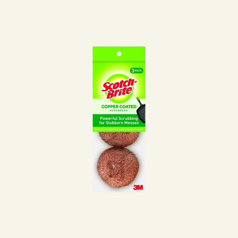 Scotch-Brite Copper Coated Scouring Pads, 3 Count 1 Scotch-Brite Copper Coated Scouring Pads, 3 Count