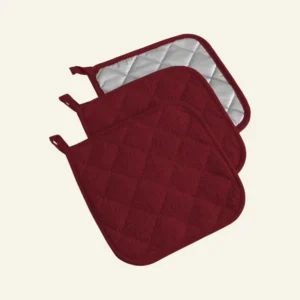 Nautical Blue Terry Pan Handle (Set of 3)