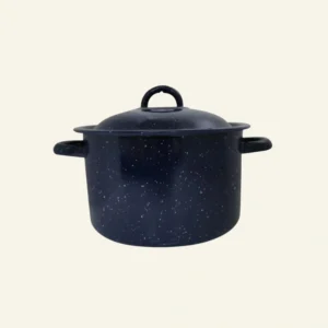 IMUSA 6.0qt Enamel Stock Pot, Blue