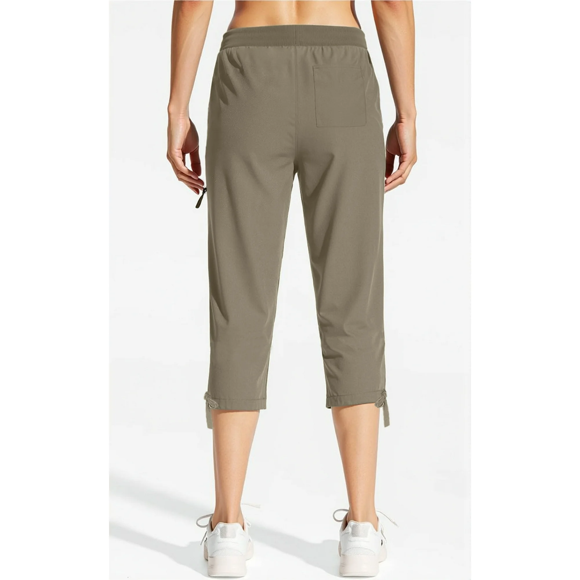 Rosvigor Womens Cargo Capris Lightweight Hiking Pants Outdoor Athletic Quick Dry Travel Pants with Pockets 2 Rosvigor Womens Cargo Capris Lightweight Hiking Pants Outdoor Athletic Quick Dry Travel Pants with Pockets - Image 2