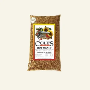 Cole's Wild Bird Products Hot Meats Bird Food, Sunflower & Chili, 20 lb