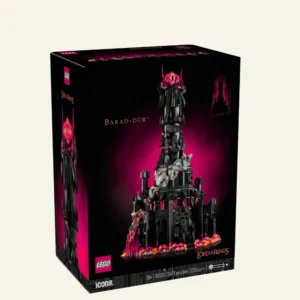LEGO Icons Lord of the Rings Barad-dûr Building Set for Adults - Lord of the Rings Collectible for Fans - Includes 6 Minifigures - Gift for Men and Women - 10333