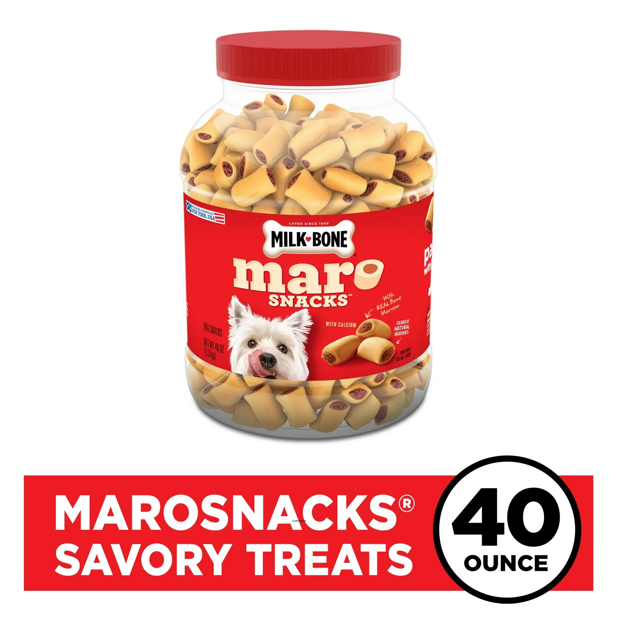 Milk Bone MaroSnacks Small Dog Treats With Bone Marrow, 40 ozs 3 Milk Bone MaroSnacks Small Dog Treats With Bone Marrow, 40 ozs - Image 3