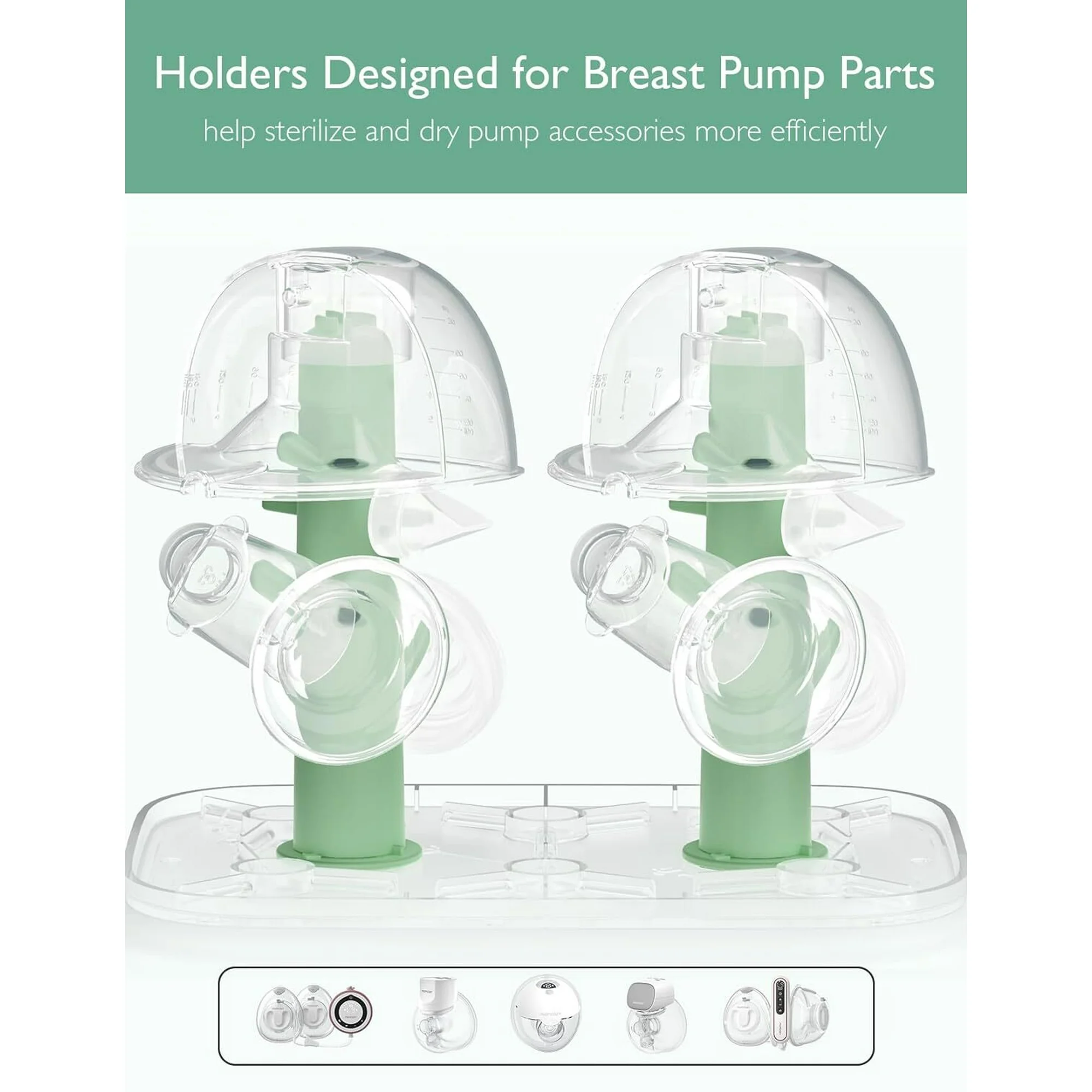 Momcozy 3 Layers Large Bottle Sterilizer and Dryer, Fast Sterilize and Dry 3 Momcozy 3 Layers Large Bottle Sterilizer and Dryer, Fast Sterilize and Dry - Image 3