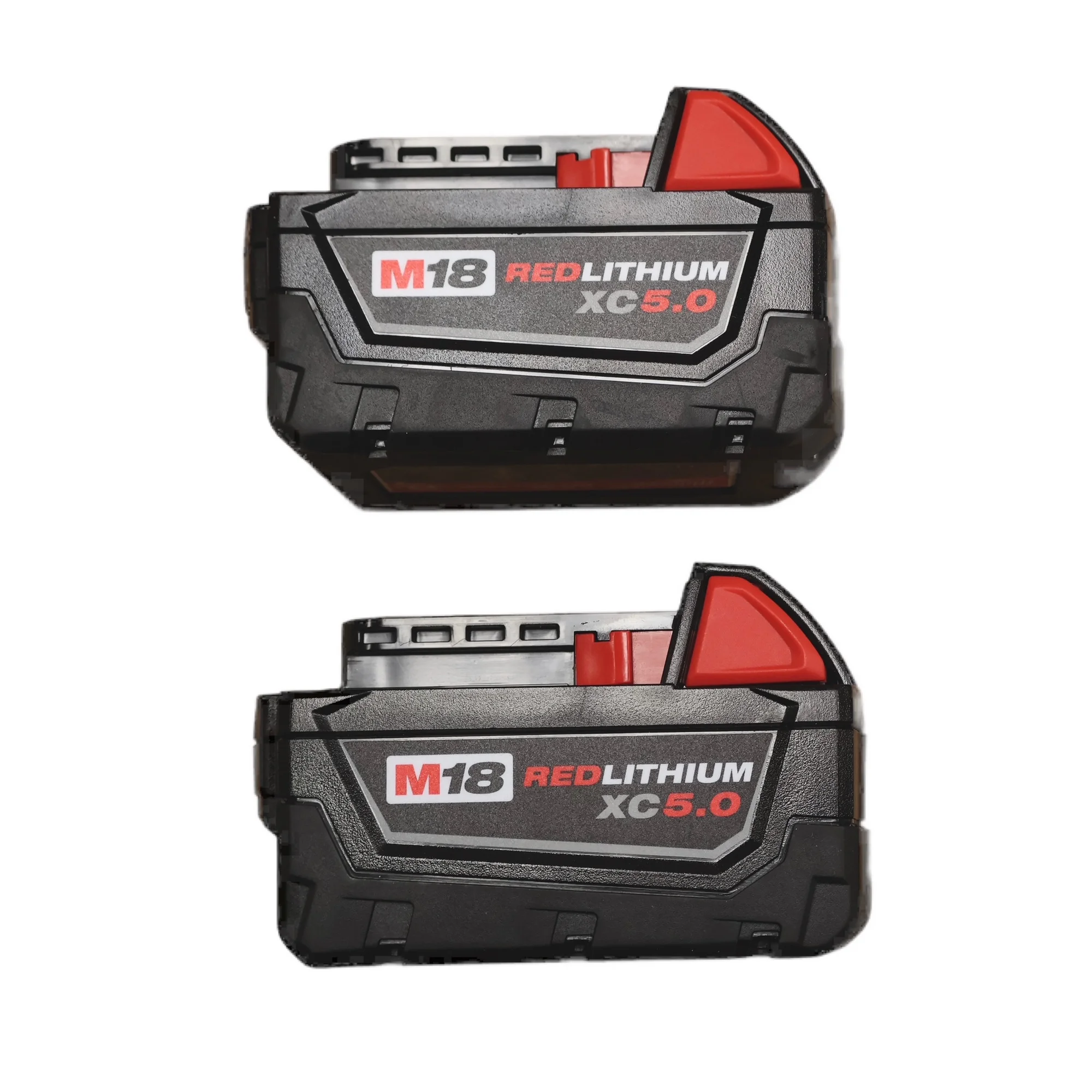 Milwaukee 48-11-1852 M18 REDLITHIUM XC 5.0Ah Extended Capacity 18V Battery Pack – 2-Pack for Cordless Power Tools 3 Milwaukee 48-11-1852 M18 REDLITHIUM XC 5.0Ah Extended Capacity 18V Battery Pack – 2-Pack for Cordless Power Tools - Image 3